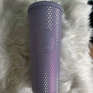 Starbucks 2021 Winter Holiday Iridescent Ice White Venti Studded Tumbler